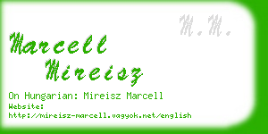 marcell mireisz business card